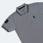 Boys Polo Premium Gray - Image 2