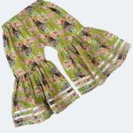 Girls Floral Summer Sharara Set – Sleeveless 2 Piece Outfit - Image 4