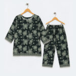 Girls Floral Print Lawn Co-Ord Set – Soft & Comfortable Summer Wear